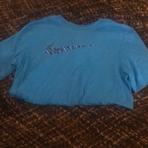 Blue Nike t-shirt